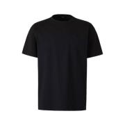 Herno Snygga svarta T-shirts och Polos Black, Herr