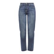 Roy Roger's Stiliga Denim Jeans Blue, Dam