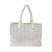 Chanel Vintage Pre-owned Canvas chanel-vskor Pink, Dam