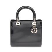 Dior Vintage Pre-owned Laeder handvskor Black, Dam