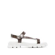 Michael Kors Casual Brun Sandal Brown, Dam