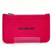 Balenciaga Vintage Pre-owned Laeder plnbcker Pink, Dam