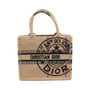 Dior Vintage Pre-owned Canvas totevskor Beige, Dam