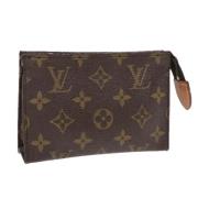 Louis Vuitton Vintage Pre-owned Canvas necessrer Brown, Dam