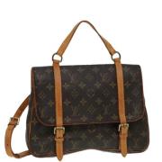 Louis Vuitton Vintage Pre-owned Canvas louis-vuitton-vskor Brown, Dam