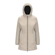 K-Way Beige Varm Dubbelrockar Beige, Dam