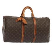 Louis Vuitton Vintage Pre-owned Canvas resvskor Brown, Dam