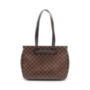 Louis Vuitton Vintage Pre-owned Canvas louis-vuitton-vskor Brown, Dam