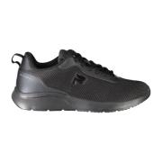 Fila Svarta sportsneakers för damer med snören Black, Dam