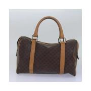 Celine Vintage Pre-owned Tyg handvskor Beige, Dam