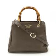 Gucci Vintage Pre-owned Laeder gucci-vskor Brown, Dam