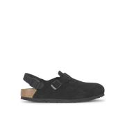 Birkenstock Svarta platta skor Tokio II Black, Dam