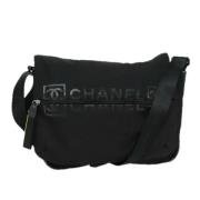 Chanel Vintage Pre-owned Laeder axelremsvskor Black, Dam