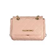 Valentino by Mario Valentino Rosa Polyeten Handväska Pink, Dam