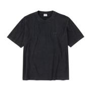 Closed Stone Washed Logo Print Jersey T-shirt Black, Herr