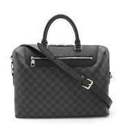 Louis Vuitton Vintage Pre-owned Canvas handvskor Black, Herr