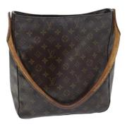 Louis Vuitton Vintage Pre-owned Canvas louis-vuitton-vskor Brown, Dam