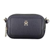 Tommy Hilfiger Blå Dam Crossbody Väska med Dragkedja Blue, Dam