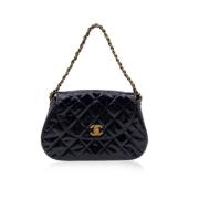 Chanel Vintage Pre-owned Tyg chanel-vskor Black, Dam