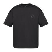 Giorgio Armani T-shirt med logotyp Black, Herr