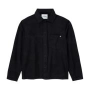 Closed Camouflage Overshirt med Ficka Black, Herr