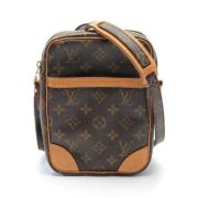 Louis Vuitton Vintage Pre-owned Canvas crossbodyvskor Brown, Dam