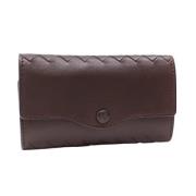 Bottega Veneta Vintage Pre-owned Laeder nyckelhllare Brown, Unisex