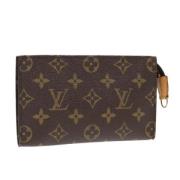 Louis Vuitton Vintage Pre-owned Canvas necessrer Brown, Dam