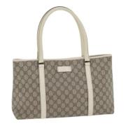 Gucci Vintage Pre-owned Laeder gucci-vskor Beige, Dam