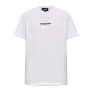 Dsquared2 T-shirt med tryckt logotyp White, Herr