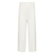 Joseph Silke Kashmir Culotte Byxor Vit White, Dam