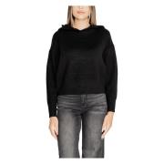 VERO MODA Guld Huva Pullover Tröja Black, Dam