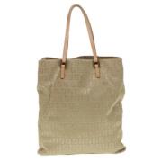 Fendi Vintage Pre-owned Canvas fendi-vskor Beige, Dam