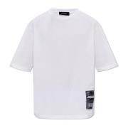 Dsquared2 T-shirt med logopatch White, Herr