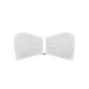 Bond-Eye Vit bandeau bikini topp Blake White, Dam