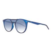 Polaroid Blå Dial Acetat Solglasögon med Skydd Blue, Unisex