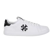 Tory Burch Double T Howell Sneakers White, Dam