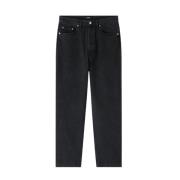 A.p.c. Svart Jean Achille Byxor Black, Herr