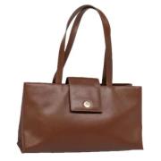 Burberry Vintage Pre-owned Laeder handvskor Brown, Dam