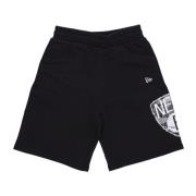 New Era NBA Team Logo Tracksuit Shorts Black, Herr