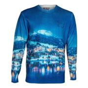 MC2 Saint Barth Herrtröja. Crew neck, regular fit. Ull. Tillverkad i I...