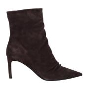 DEL Carlo Sonia Ankelboots med Stilettklack Gray, Dam