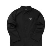 A.p.c. Regis Blouson - Svart, Olika Storlekar Black, Herr