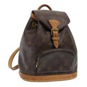 Louis Vuitton Vintage Pre-owned Canvas ryggsckar Brown, Dam