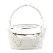 Bottega Veneta Vintage Pre-owned Laeder handvskor White, Dam