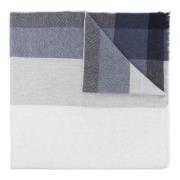 Brunello Cucinelli Lyxig Ull Kashmir Scarf Italien Blue, Herr