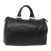 Louis Vuitton Vintage Pre-owned Laeder handvskor Black, Dam