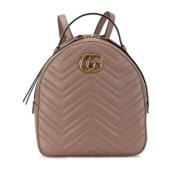 Gucci Vintage Pre-owned Laeder gucci-vskor Beige, Dam