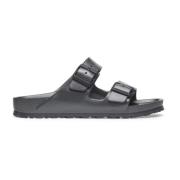 Birkenstock Herr Dubbel Spänne Sandaler, Vattentät Gray, Herr