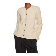 Tommy Hilfiger Jersey Cardigan för Kvinnor Beige, Dam